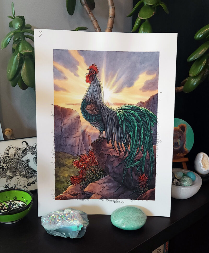 "The Rooster" by Elisabeth Alba