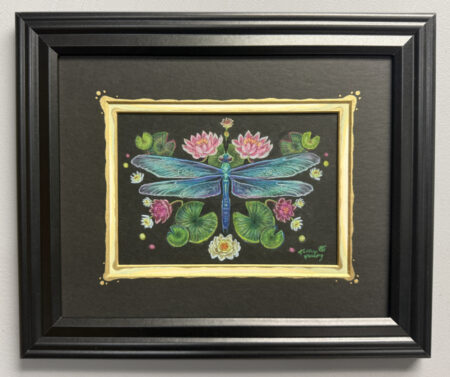 Water Lilies Dragonfly