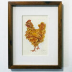 Chicken of the Woods framed, Caitlin Fowler