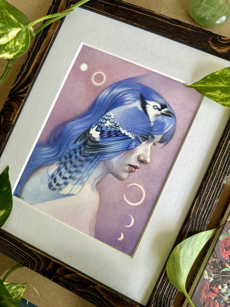 "Dreaming of Blue Jay" - by Angelika Rasmus