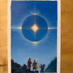 Sundog painting edge to edge