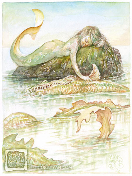 Summer Sea Serpent Slumber