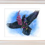 summer revelry - matted and framed