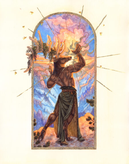 The Emerald King in Full Splendor