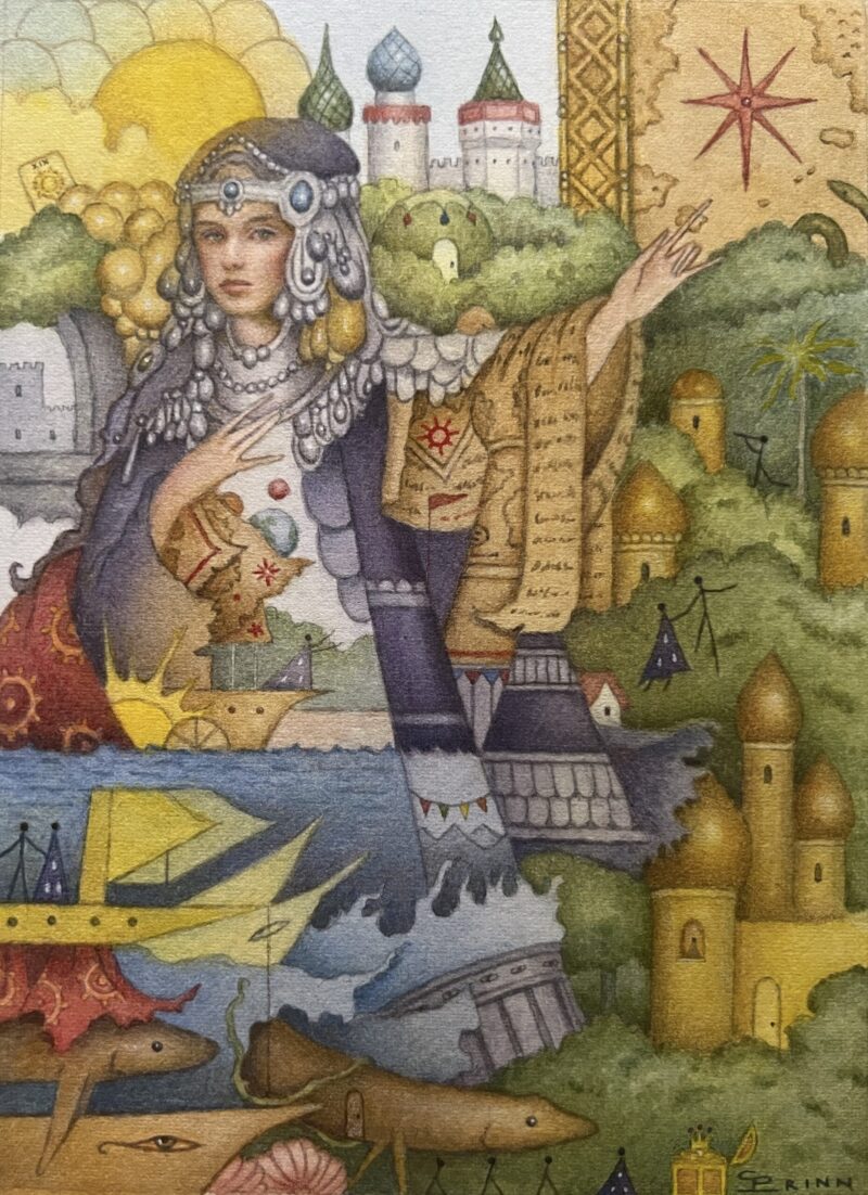 'Into A Wanderer's World' by Carolin Leary Prinn