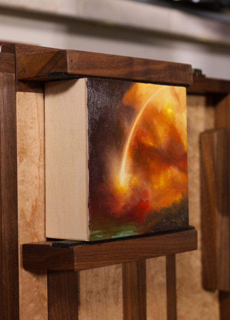 Side angle shot of ‘Stilla’ by Olivia Di Gregorio
