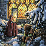 "Five of Pentacles" by Elisabeth Alba
