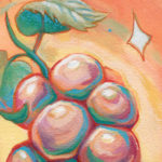 "Cosmic Grapes" by Ejiwa 'Edge' Ebenebe - Detail Crop